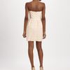 Shoshanna Frannie Stripe Dress in Beige - Lyst