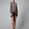 Stella Mccartney Asymmetric Lacehem Dress in Purple (pomegrante) - Lyst