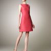 Valentino Scallopedtrim Dress in Pink - Lyst