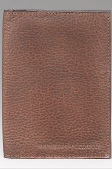 Brunello Cucinelli Bison Passport Holder - Lyst