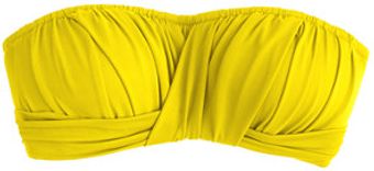 J.Crew Ruched Bandeau Top - Lyst