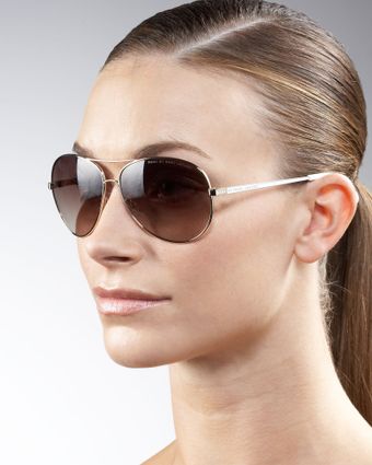 Marc By Marc Jacobs Aviator Sunglasses - Lyst