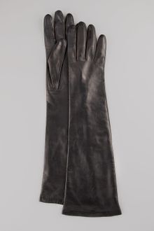 Portolano Elbow Length Leather Gloves - Lyst