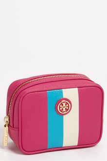 Tory Burch Roslyn Coated Canvas Cosmetics Case - Lyst