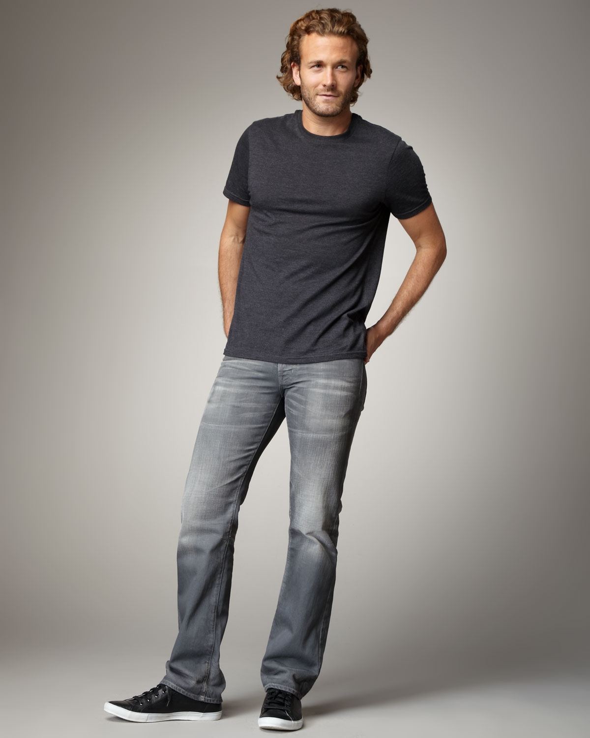 Ag Adriano Goldschmied Protege Gray Pigment Jeans in Gray for Men (grey