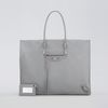 Balenciaga Papier Leather Tote in Gray (graphite) - Lyst