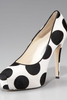 Brian Atwood Maniac Polka-dot Platform Pump - Lyst