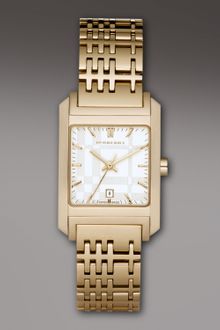 Burberry Check Watch  - Lyst