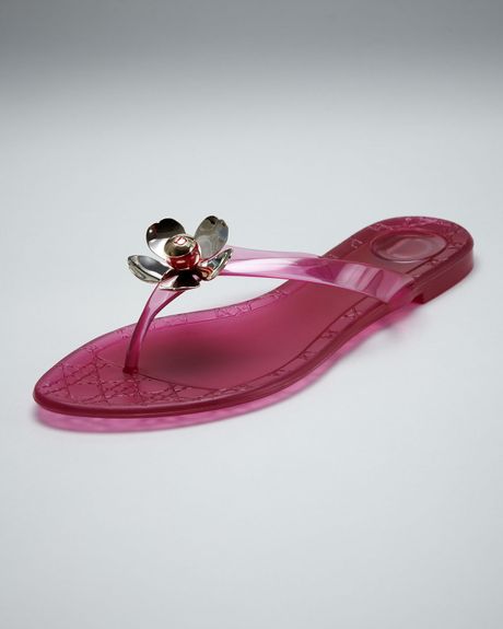 dior jelly sandals