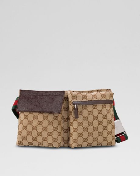 Gucci Belt Bag in Beige (beige ebony) | Lyst