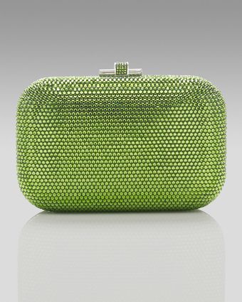 Judith Leiber Slide Lock Minaudiere - Lyst