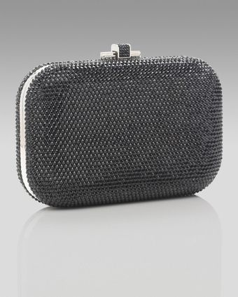 Judith Leiber Slide Lock Minaudiere - Lyst