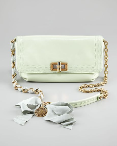 Lanvin Happicolo Shoulder Bag in Green (041vert cl) - Lyst