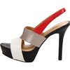 Nine West Fairgame Sandals in Multicolor (grey multi) - Lyst
