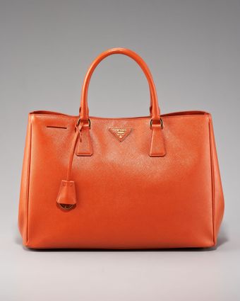 Prada Lux LeatherTote - Lyst