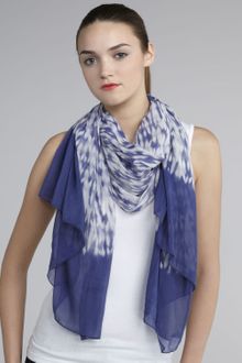 Thakoon Tiedye Printed Silkblend Scarf - Lyst