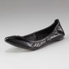 Tory Burch Eddie Pointedtoe Ballerina Flat in Black - Lyst