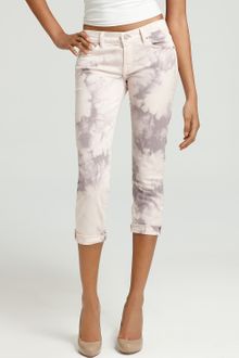 7 For All Mankind Jeans Roxanne  Crop Skinny Jeans  - Lyst