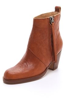 Acne Pistol Short Booties - Lyst