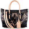 Alexander Mcqueen Black Patent Leather Small Shopper in Black - Lyst