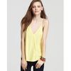 Alice + Olivia V Neck Tank Fierro Yback in Green (yellow) - Lyst