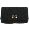 Anya Hindmarch Roslyn Crystal Suede Bag in Black (gold) - Lyst