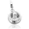 Astley Clarke Jubilee Tea Cup Charm in Silver - Lyst