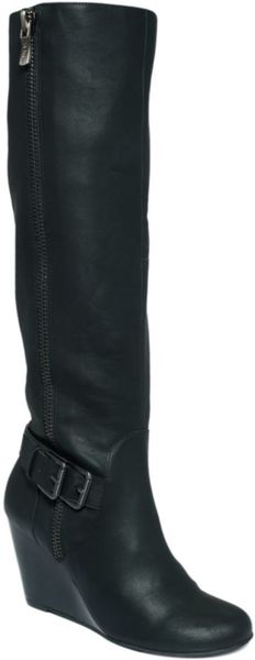 bcbgeneration black wedges