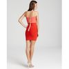 Bcbgmaxazria Dress Alyona Strapless Dress in Orange (coral combo) - Lyst
