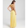 Bcbgmaxazria Gown Cutout Waist and Back in Yellow (radiant yellow) - Lyst