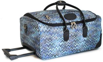  Peacock Missoni 21 Carryon Rolling Duffle 
