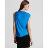 Cynthia Steffe Top Eda Gathered in Blue (ocean) - Lyst