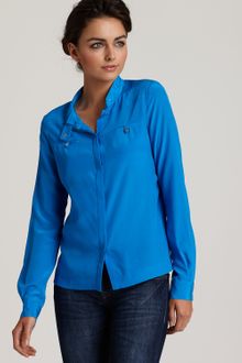 Diane Von Furstenberg Marianna Crepe De Chine Top - Lyst