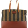 Fendi Medium Roll Bag in Brown (chocolate) - Lyst