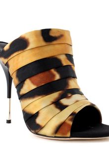 Giuseppe Zanotti Silk Slide Sandal Org 695 Now - Lyst
