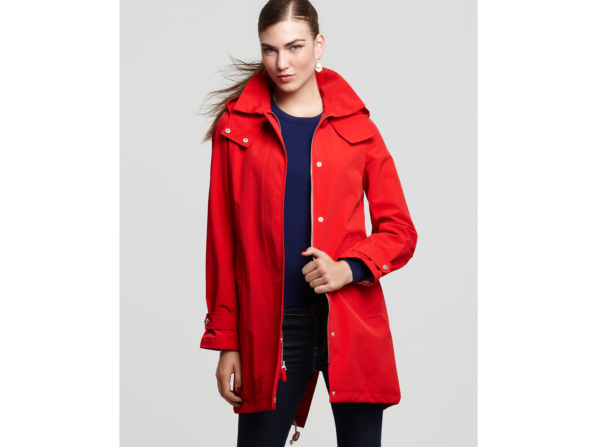 Hunter Hunter Modern Slicker Coat in Red Lyst