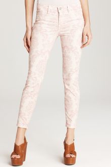 J Brand Jeans Mid Rise Skinny Jeans in Baroque - Lyst