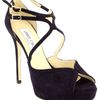 Jimmy Choo Farview Org 775 Now in Black (purple) - Lyst
