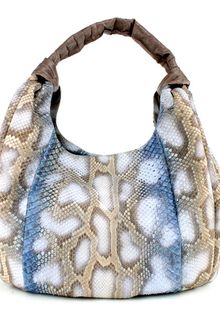 Nancy Gonzalez Multicolored Python Hobo - Lyst