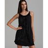 Oscar De La Renta Pink Label Petit Bouquet Luxe Knit Chemise in Black - Lyst