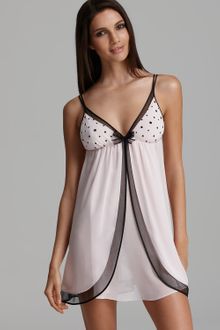 Oscar de la Renta Pink Label Fun and Flirty Solid Georgette Chemise - Lyst