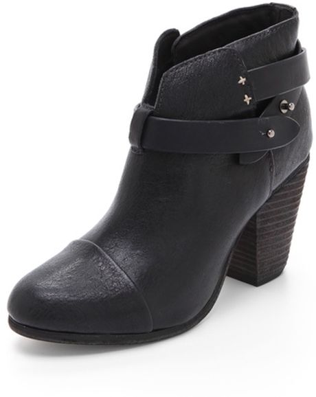 Rag & Bone Harrow Booties in Black - Lyst