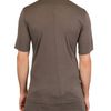 Rick Owens Silk Blend Viscose Jersey Tshirt in Brown for Men - Lyst