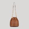 Stella Mccartney Pembridge Braided Faux Vachetta Bucket Bag in Brown (copper rose) - Lyst