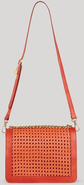  Pembridge Braided Faux Vachetta Small Shoulder Bag 