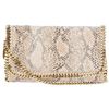 Stella Mccartney Falbo Eco Snake Bag in Beige (snake) - Lyst