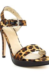 Stuart Weitzman Strutting Sandal Org 370 Now