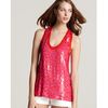Theory Tank Averati Gradation Sequin Sleeveless in Pink (magenta) - Lyst