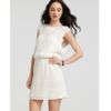 Tibi Dress Crochet in Beige (cream) - Lyst