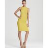Vera Wang Dress Eyelet Racerback in Green (mint yellow) - Lyst